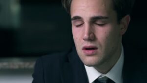 depressed youngman