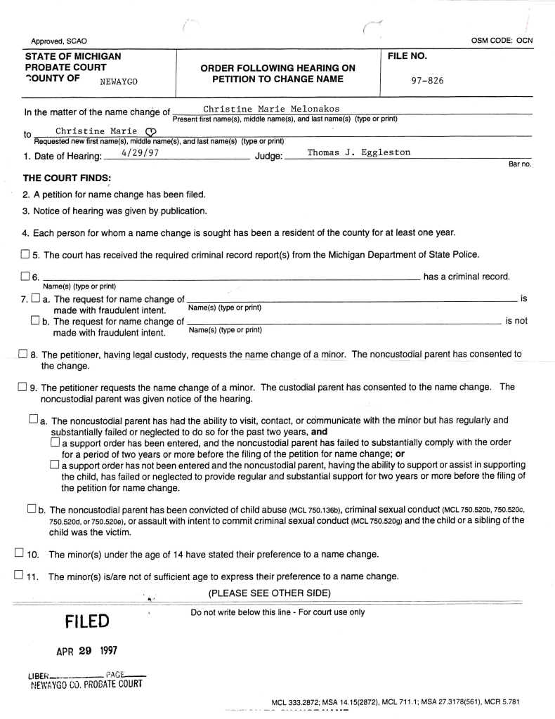 My Legal Last Name Surprises People name change legal